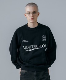 ajouter flow（アジューテフロー）の「【ajouter flow】soccer game crew neck sweat / サッカーゲームクルーネックスウェット（スウェット）」