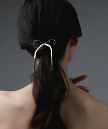 Os accessory（オズアクセサリー）の「Os　-オズ-　リボンスネークチェーンヘアフック（その他ヘアアクセサリー）」