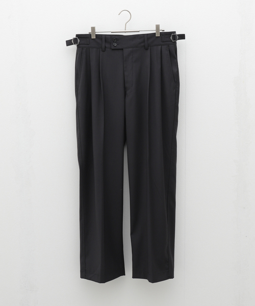417 EDIFICE(フォーワンセブンエディフィス)の「ANOTHER OFFICE / アナザーオフィス SANTIAGO SLACKS(スラックス・メンズ・キャメル/ブラック/チャコールグレー・2/3)」の5枚目の写真