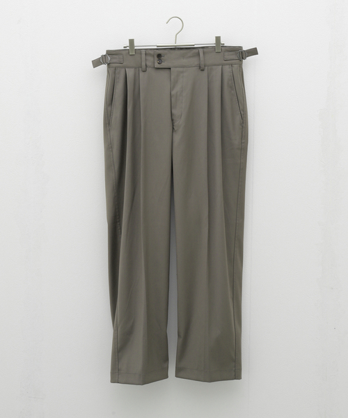 417 EDIFICE(フォーワンセブンエディフィス)の「ANOTHER OFFICE / アナザーオフィス SANTIAGO SLACKS(スラックス・メンズ・キャメル/ブラック/チャコールグレー・2/3)」の6枚目の写真