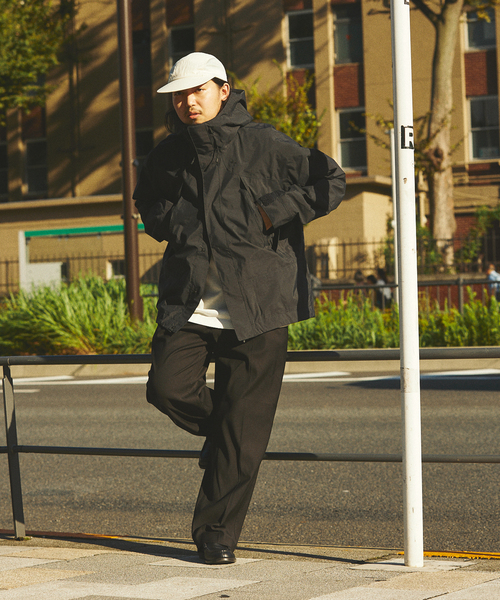 417 EDIFICE(フォーワンセブンエディフィス)の「ANOTHER OFFICE / アナザーオフィス SANTIAGO SLACKS(スラックス・メンズ・キャメル/ブラック/チャコールグレー・2/3)」の7枚目の写真
