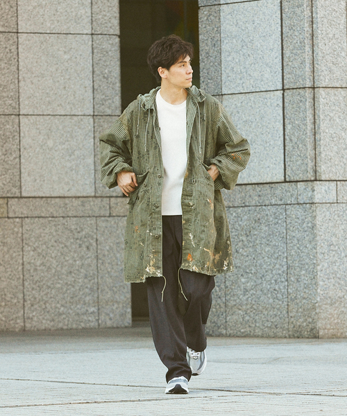 417 EDIFICE(フォーワンセブンエディフィス)の「ANOTHER OFFICE / アナザーオフィス SANTIAGO SLACKS(スラックス・メンズ・キャメル/ブラック/チャコールグレー・2/3)」の8枚目の写真