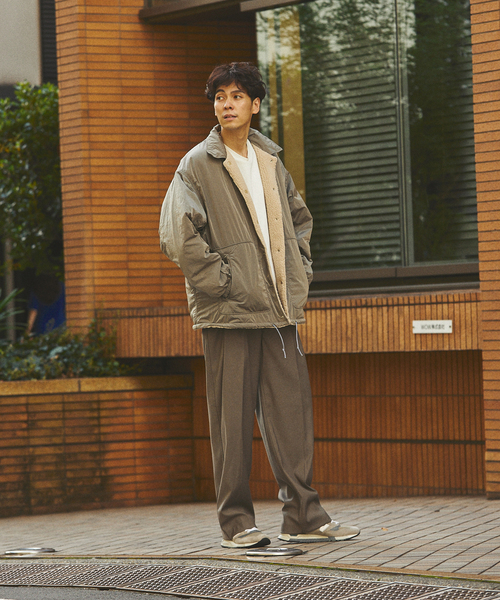 417 EDIFICE(フォーワンセブンエディフィス)の「ANOTHER OFFICE / アナザーオフィス SANTIAGO SLACKS(スラックス・メンズ・キャメル/ブラック/チャコールグレー・2/3)」の9枚目の写真