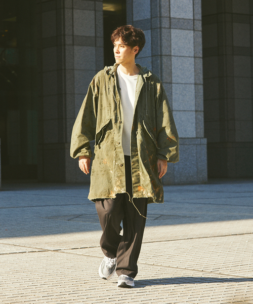 417 EDIFICE(フォーワンセブンエディフィス)の「ANOTHER OFFICE / アナザーオフィス SANTIAGO SLACKS(スラックス・メンズ・キャメル/ブラック/チャコールグレー・2/3)」の12枚目の写真