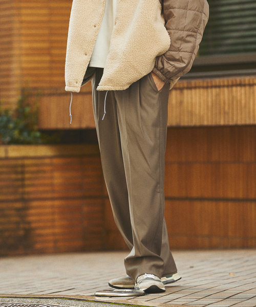 417 EDIFICE(フォーワンセブンエディフィス)の「ANOTHER OFFICE / アナザーオフィス SANTIAGO SLACKS(スラックス・メンズ・キャメル/ブラック/チャコールグレー・2/3)」の17枚目の写真
