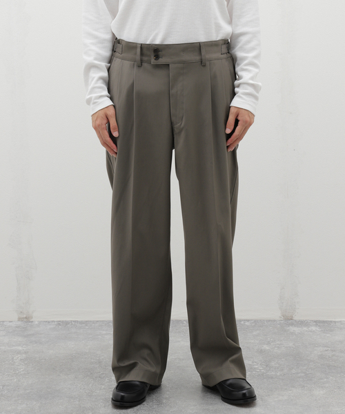 417 EDIFICE(フォーワンセブンエディフィス)の「ANOTHER OFFICE / アナザーオフィス SANTIAGO SLACKS(スラックス・メンズ・キャメル/ブラック/チャコールグレー・2/3)」の21枚目の写真