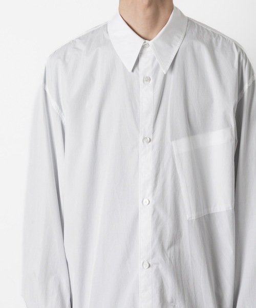 VEIN （ヴェイン）の「170/2 スビンブロード L/Sシャツ / 170/2 SUVIN BROAD L/S SHIRT（シャツ/ブラウス・メンズ・ブラック/ライトグリーン/ホワイト・3/2/1）」の7枚目の写真