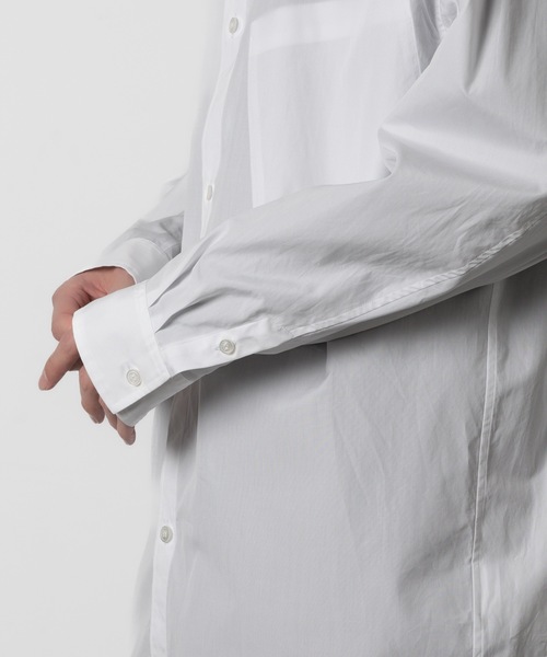 VEIN （ヴェイン）の「170/2 スビンブロード L/Sシャツ / 170/2 SUVIN BROAD L/S SHIRT（シャツ/ブラウス・メンズ・ブラック/ライトグリーン/ホワイト・3/2/1）」の9枚目の写真