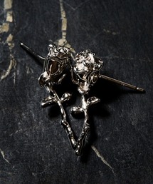 rehacer（レアセル）の「rehacer : Swing Rose Earrings / スウィング ローズ イヤリング / Silver 925（ピアス（両耳用））」