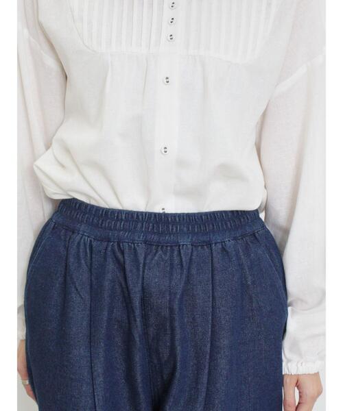 Samansa Mos2（サマンサ モスモス）の「【Lサイズ WEB限定】デニムテーパードパンツ（その他パンツ・レディース・ブルー・M/L）」の16枚目の写真