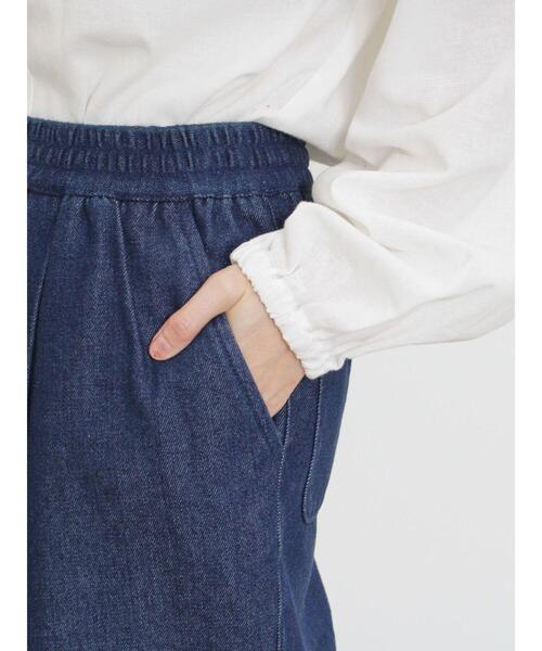 Samansa Mos2（サマンサ モスモス）の「【Lサイズ WEB限定】デニムテーパードパンツ（その他パンツ・レディース・ブルー・M/L）」の17枚目の写真