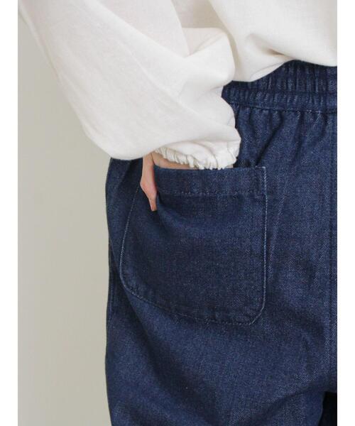 Samansa Mos2（サマンサ モスモス）の「【Lサイズ WEB限定】デニムテーパードパンツ（その他パンツ・レディース・ブルー・M/L）」の18枚目の写真