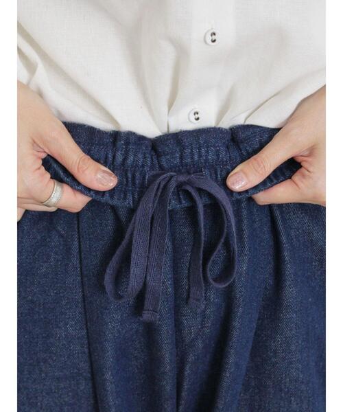 Samansa Mos2（サマンサ モスモス）の「【Lサイズ WEB限定】デニムテーパードパンツ（その他パンツ・レディース・ブルー・M/L）」の21枚目の写真