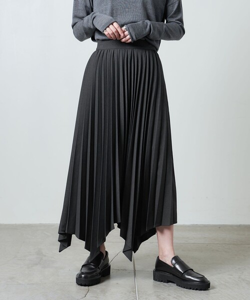UNITED ARROWS GOLF アシンメトリープリーツスカート MARW UNITED ARROWS（マルゥ ユナイテッドアローズ）の「＜MARW