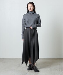 MARW UNITED ARROWS＞アシンメトリー プリーツ スカートを使った人気