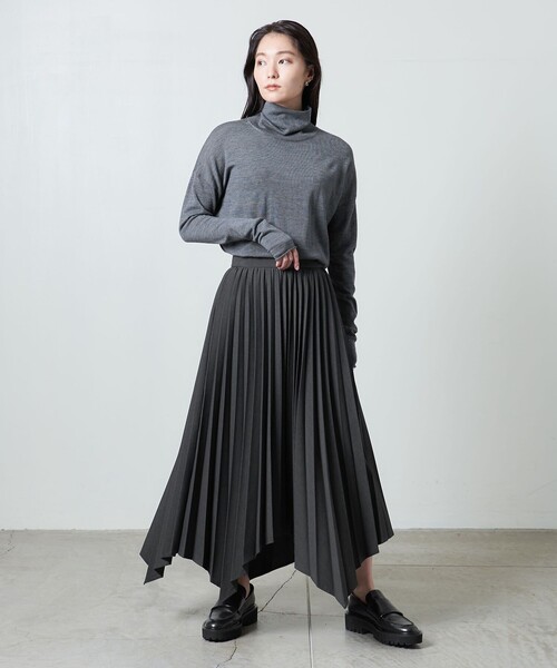 UNITED ARROWS GOLF アシンメトリープリーツスカート MARW UNITED ARROWS（マルゥ ユナイテッドアローズ）の「＜MARW