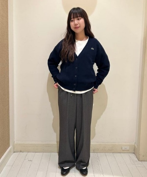 LACOSTE（ラコステ）の「LACOSTE / プレーン Vネック ニット