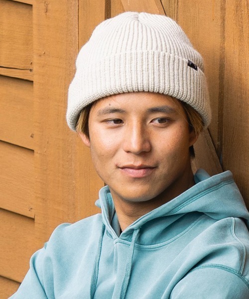 BILLABONG（ビラボン）の「BILLABONG メンズ ARCADE ビーニー/ビラボンロゴシンプルニットビーニー（ニットキャップ/ビーニー・メンズ・ブラック/オレンジ/ナチュラル/グリーン系その他/チャコール・FREE）」の3枚目の写真