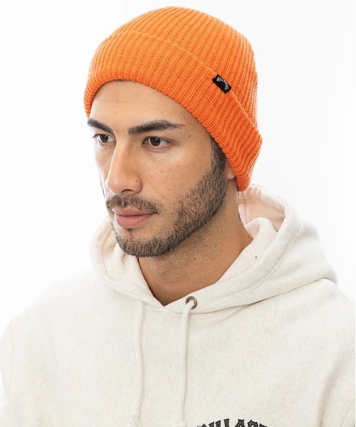 BILLABONG（ビラボン）の「BILLABONG メンズ ARCADE ビーニー/ビラボンロゴシンプルニットビーニー（ニットキャップ/ビーニー・メンズ・ブラック/オレンジ/ナチュラル/グリーン系その他/チャコール・FREE）」の5枚目の写真