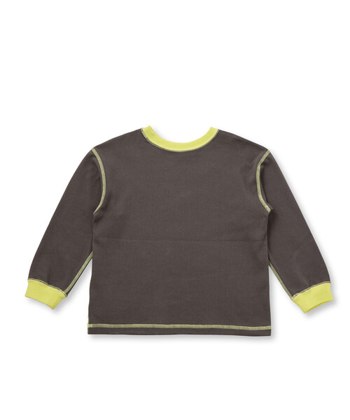 SLAP SLIP（スラップスリップ）の「【WEB限定/スララク】どう着ても前向き！Tシャツ(100~160cm)（Tシャツ/カットソー・キッズ・ブラック系その他/グレー/ブラック/グリーン/パープル・160cm/120cm/110cm/130cm/100cm/150cm/140cm）」の10枚目の写真