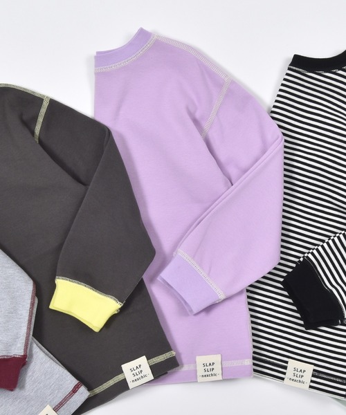 SLAP SLIP（スラップスリップ）の「【WEB限定/スララク】どう着ても前向き！Tシャツ(100~160cm)（Tシャツ/カットソー・キッズ・ブラック系その他/グレー/ブラック/グリーン/パープル・160cm/120cm/110cm/130cm/100cm/150cm/140cm）」の5枚目の写真
