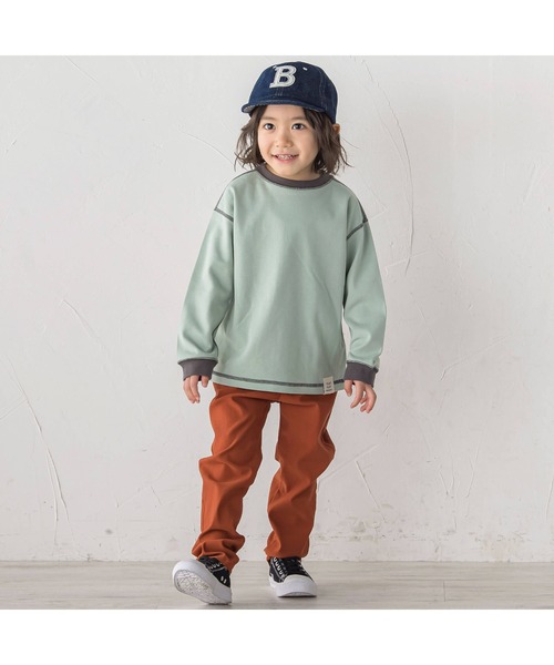 SLAP SLIP（スラップスリップ）の「【WEB限定/スララク】どう着ても前向き！Tシャツ(100~160cm)（Tシャツ/カットソー・キッズ・ブラック系その他/グレー/ブラック/グリーン/パープル・160cm/120cm/110cm/130cm/100cm/150cm/140cm）」の22枚目の写真