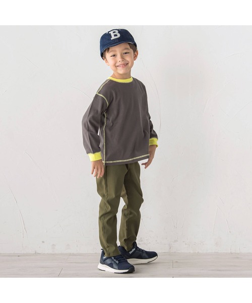 SLAP SLIP（スラップスリップ）の「【WEB限定/スララク】どう着ても前向き！Tシャツ(100~160cm)（Tシャツ/カットソー・キッズ・ブラック系その他/グレー/ブラック/グリーン/パープル・160cm/120cm/110cm/130cm/100cm/150cm/140cm）」の21枚目の写真