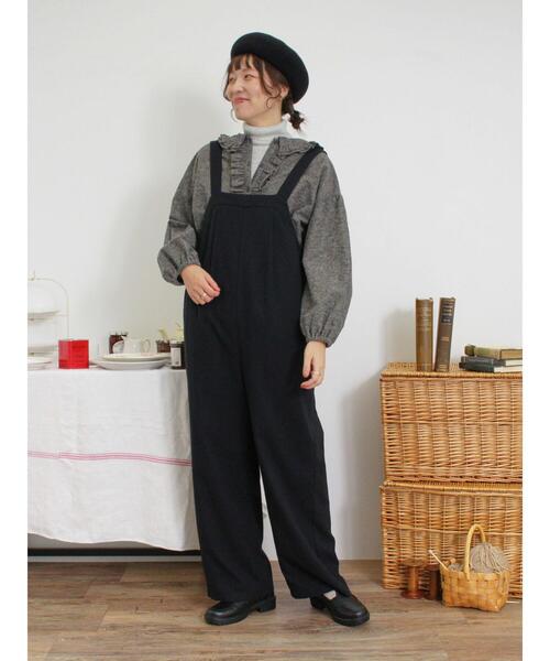 Samansa Mos2（サマンサ モスモス）の「【マシンウォッシャブル】ニットリブタートルネック（ニット/セーター・レディース・モカ/キナリ/グレー/オフホワイト・F）」の6枚目の写真