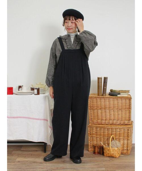 Samansa Mos2（サマンサ モスモス）の「【マシンウォッシャブル】ニットリブタートルネック（ニット/セーター・レディース・モカ/キナリ/グレー/オフホワイト・F）」の5枚目の写真