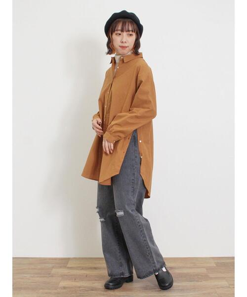 Samansa Mos2（サマンサ モスモス）の「【マシンウォッシャブル】ニットリブタートルネック（ニット/セーター・レディース・モカ/キナリ/グレー/オフホワイト・F）」の22枚目の写真