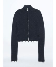VEQUM | 【VEQUM】DAMAGE RIB KNIT(ニット/セーター)