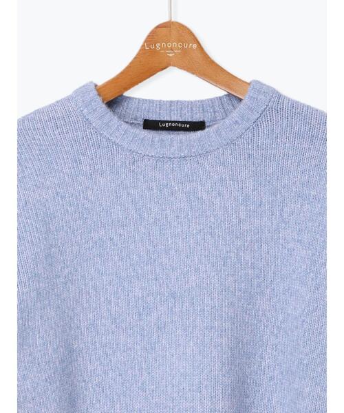Lugnoncure（ルノンキュール）の「もちもちミックス糸クルーネックニット（ニット/セーター・レディース・オフホワイト/ブルー/モカ・F）」の18枚目の写真