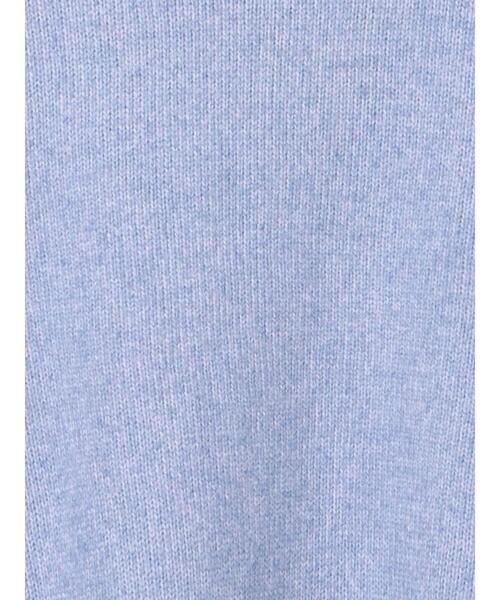 Lugnoncure（ルノンキュール）の「もちもちミックス糸クルーネックニット（ニット/セーター・レディース・オフホワイト/ブルー/モカ・F）」の22枚目の写真