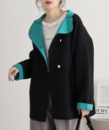 金ボタン」に該当するノーカラーコートファッション通販 - ZOZOTOWN