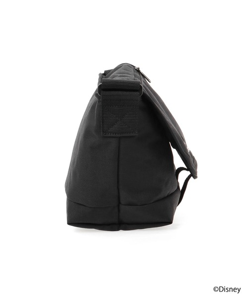 Manhattan Portage(マンハッタンポーテージ)の「Nylon Messenger Bag JR Flap Zipper Pocket 24 / Mickey(メッセンジャーバッグ・レディース・ブラック・SMALL)」の8枚目の写真