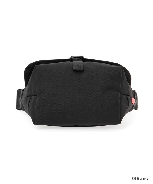 Manhattan Portage(マンハッタンポーテージ)の「Nylon Messenger Bag JR Flap Zipper Pocket 24 / Mickey(メッセンジャーバッグ・レディース・ブラック・SMALL)」の10枚目の写真