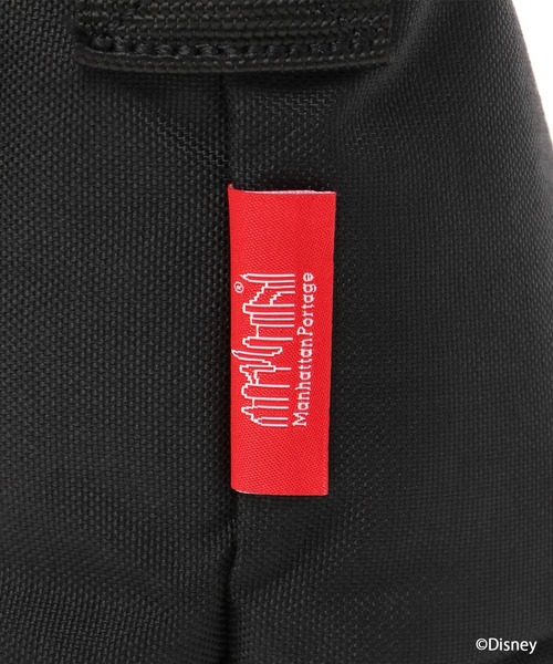 Manhattan Portage(マンハッタンポーテージ)の「Nylon Messenger Bag JR Flap Zipper Pocket 24 / Mickey(メッセンジャーバッグ・レディース・ブラック・SMALL)」の15枚目の写真
