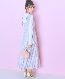 キャミソールワンピース 花柄 マキシ丈」に該当するファッション通販