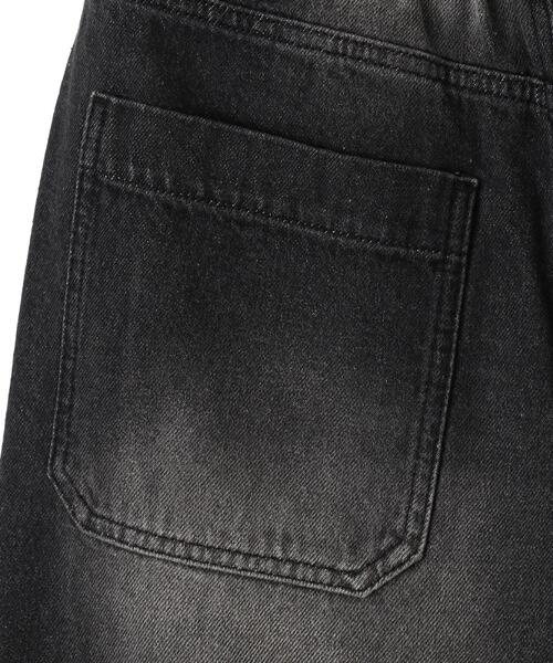 WEGO（ウィゴー）の「WEGO/ヴィンテージウォッシュデニムハーフパンツ（デニムパンツ・レディース・ダークブルー/ブラック/ブラック系その他・SMALL/MEDIUM）」の10枚目の写真
