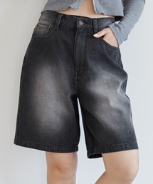 WEGO | WEGO/ヴィンテージウォッシュデニムハーフパンツ(デニムパンツ)