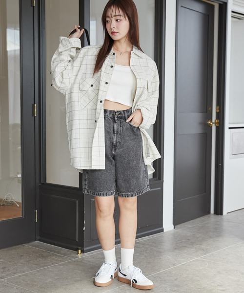 ZIPワイドハーフデニムパンツ – WEGO ONLINE STORE