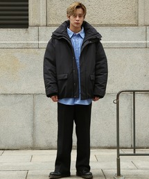 SIDEWAY STANCE（サイドウェイスタンス）の「【SIDEWAY STANCE】ボリュームネック ポリダウンジャケット（ダウンジャケット/コート）」