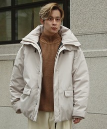 SIDEWAY STANCE（サイドウェイスタンス）の「【SIDEWAY STANCE】ボリュームネック ポリダウンジャケット（ダウンジャケット/コート）」