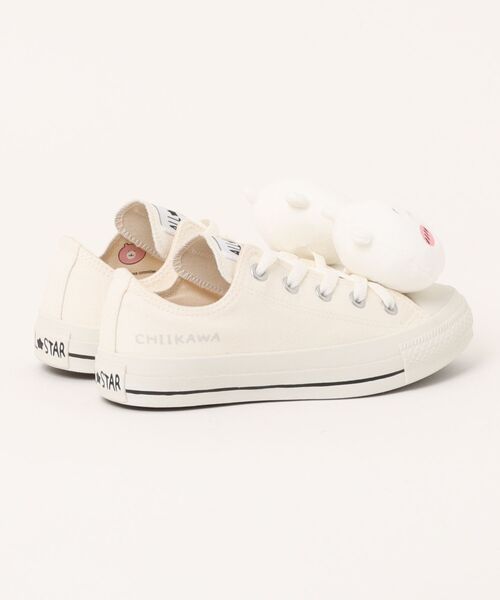CONVERSE(コンバース)の「【ちいかわ限定コラボ】CONVERSE/コンバース レディース スニーカー ちいかわ ハチワレ うさぎ コラボ ALL STAR MC OX オールスター 31314170/31314171/31314172(スニーカー・レディース・ライトイエロー/ホワイト/ライトブルー・24.5cm/23.5cm/25.0cm/24.0cm/23.0cm)」の6枚目の写真