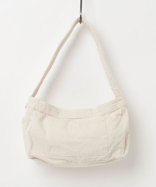 VIVASTUDIO(ビバスタジオ)の「ミニーニュースペーパーバッグ / MINI NEWS PAPER BAG(ショルダーバッグ・メンズ・オートミール・FREE)」の7枚目の写真