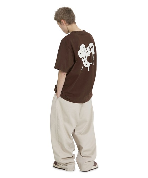 OY/オーワイ』 BELTED SIDE TWO TUCK WIDE PANTS/ベルトサイド