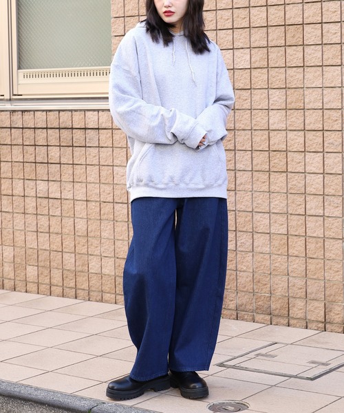 【セール】コクーンデニムパンツ（デニムパンツ）｜ROOPTOKYO（ループトウキョウ）