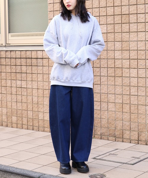 【セール】コクーンデニムパンツ（デニムパンツ）｜ROOPTOKYO（ループトウキョウ）