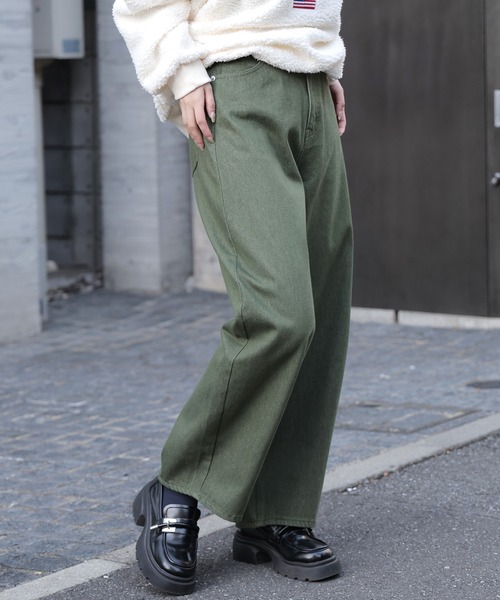 【セール】コクーンデニムパンツ（デニムパンツ）｜ROOPTOKYO（ループトウキョウ）