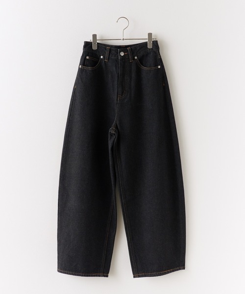 【セール】コクーンデニムパンツ（デニムパンツ）｜ROOPTOKYO（ループトウキョウ）